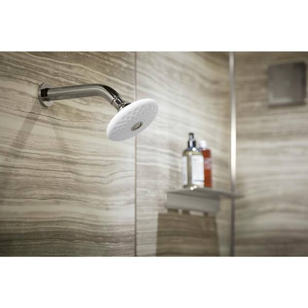 Kohler K-72597-CP Exhale B120 2.0 GPM Multifunction Showerhead, Polished Chrome