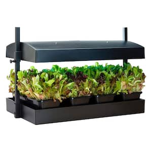 T5HO Grow Light Garden with 2 Strip Lights and T5 Reflectors