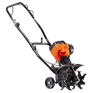 4QL® 46 cc 4-Cycle Gas Powered Tiller Cultivator, 15-Inch Tilling