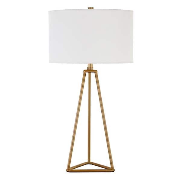 Meyer&Cross Gio 26.13 in. Brass Table Lamp