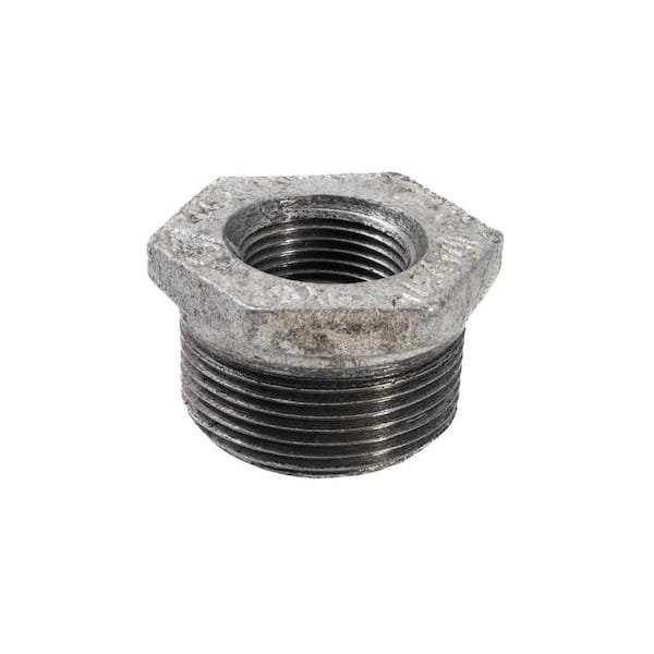 Southland 1-1/4 in. x 3/4 in. Galvanized Malleable Iron MPT x FPT Hex Bushing Fitting