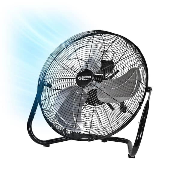 18 in. 3-Speed Floor Fan with 360° Tilt