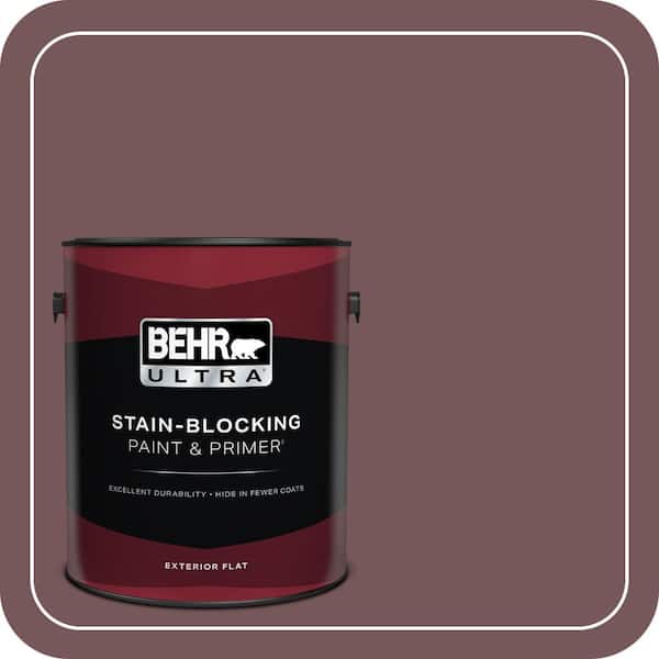 BEHR ULTRA 1 gal. #MQ1-48 Czarina Flat Exterior Paint & Primer