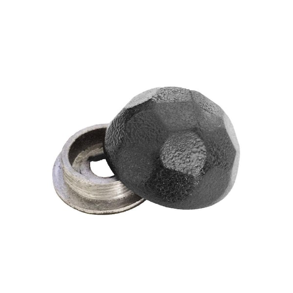 OWT Ornamental Wood Ties OWT (Ornamental Wood Ties) Hammered Dome Cap Nut Screw Cover (10-Pack)