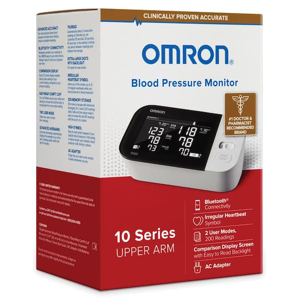 OMRON Bronze Blood Pressure Monitor, Upper Arm Cuff, Digital Blood Pressure  Machine, Stores Up To 14 Readings