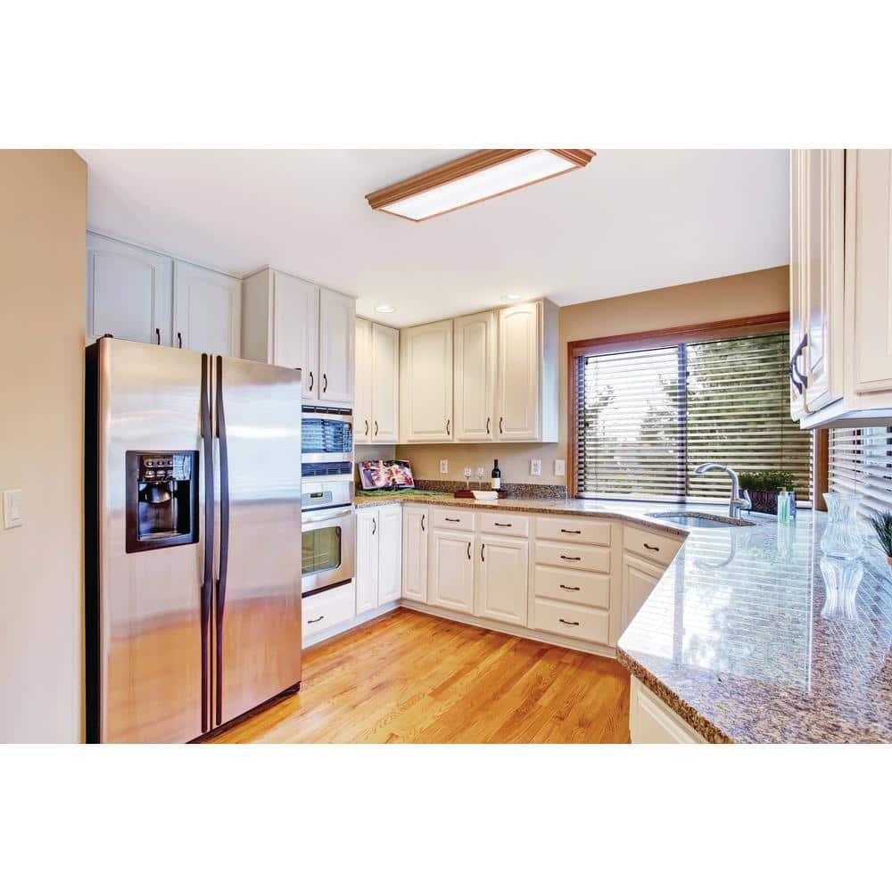 Cambridge Oak LED Semi Flush Mount Light