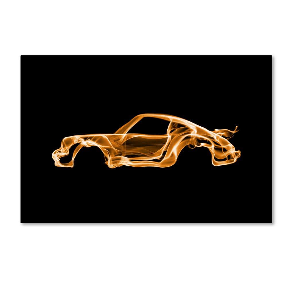 PORSCHE 911 アートパネル livli.diamonddesign Trademark Fine Art 12 in. x 19 in. Porsche 911 Turbo by Octavian