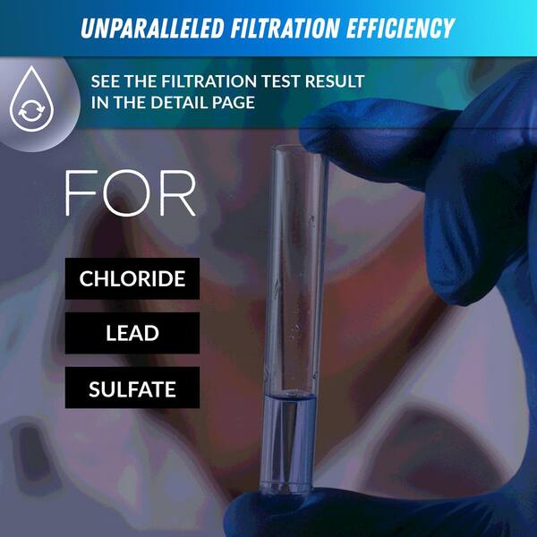 Ispring Df2 Series 500 Gal Faucet Mount Water Filtration System Bpa Free Chrome Finish Df2 Chr The Home Depot