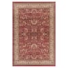 Concord Global Trading Jewel Sarouk Red 7 ft. x 9 ft. Area Rug 41106 ...