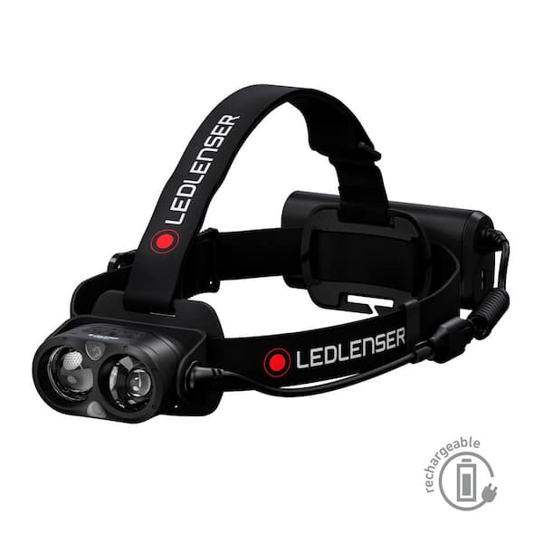 Led Lenser IH8R LED Head Torch Rechargeable Torches 600 lm 500912 Headlamp Light 