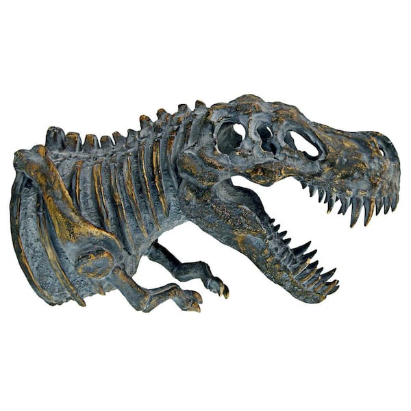 Tyrannosaurus Rex Dinosaur Skeleton Bathroom Toilet on sale Paper Holder By Toscano