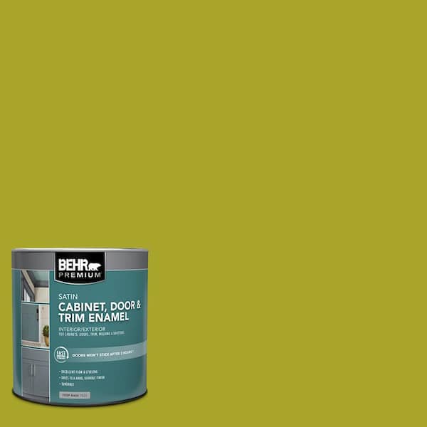 1 qt. #P340-7 Venom Satin Enamel Interior/Exterior Cabinet, Door & Trim Paint