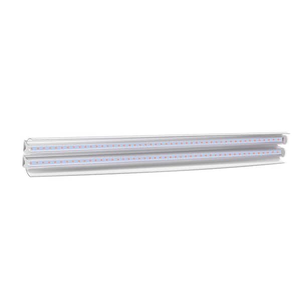 Cesicia High Quality 2 ft. 2-Light 75-Watt Full Spectrum Daylight Plant Grow Light Daylight with Double Control Switch