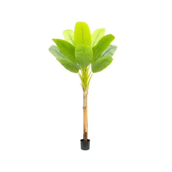 Garvee 6.2 ft. Artificial Banana Tree in Pot