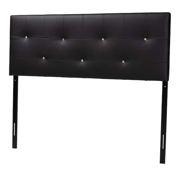 Baxton Studio Dalini Black King Headboard