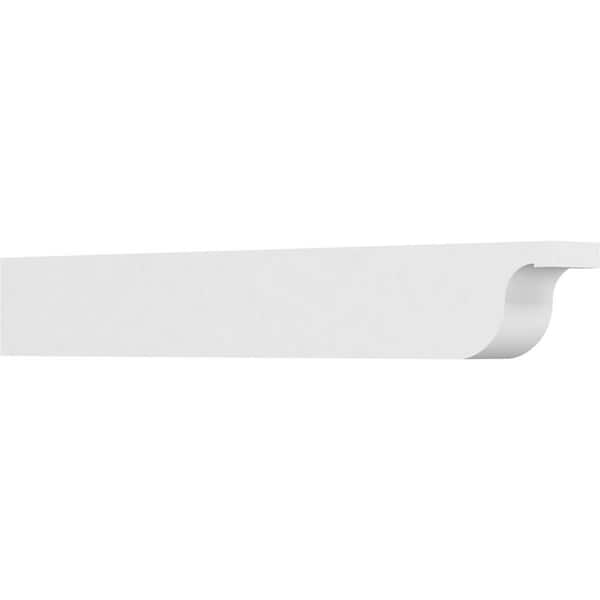 Ekena Millwork 4 in. x 6 in. x 42 in. Standard Del Monte Architectural Grade PVC Rafter Tail Brace