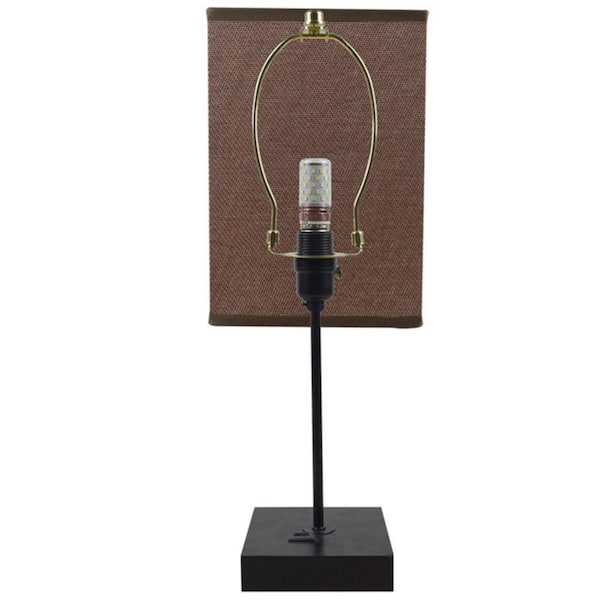 Detachable Harp Bracket Lamp Shade Holder Kit, 9.45 in. Over-Tall, Gold