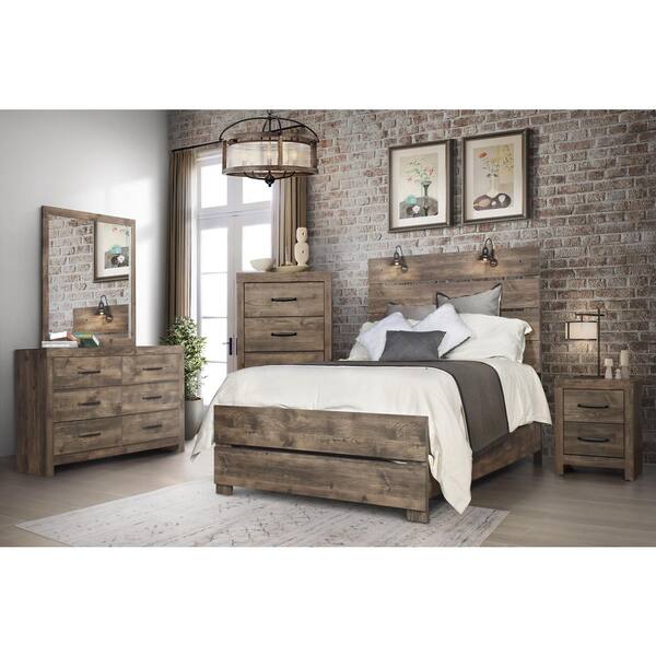 NEW CLASSIC HOME FURNISHINGS New Classic Furniture Misty Lodge 5 Piece 