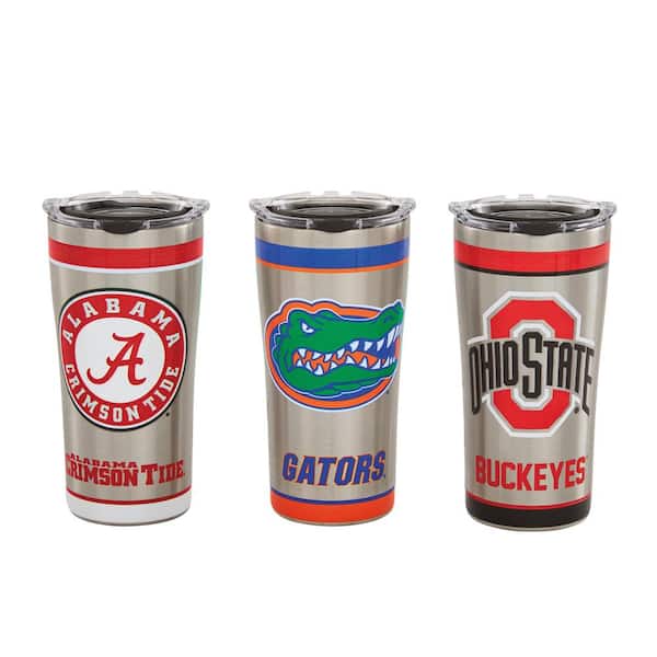 Tervis Ohio State Buckeyes Mascot Colossal Tumbler with Wrap  and Red Lid 16oz, Clear: Tumblers & Water Glasses