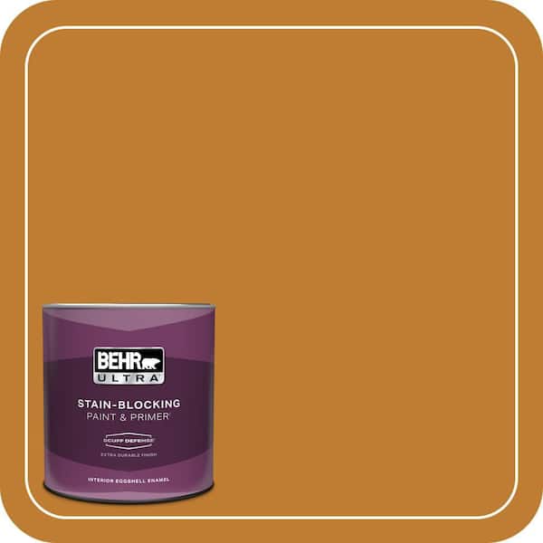 BEHR ULTRA 1 qt. #S-H-310 Autumn Fest Extra Durable Eggshell Enamel Interior Paint & Primer