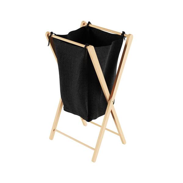 Lavish Home Collapsible Bamboo Laundry Hamper