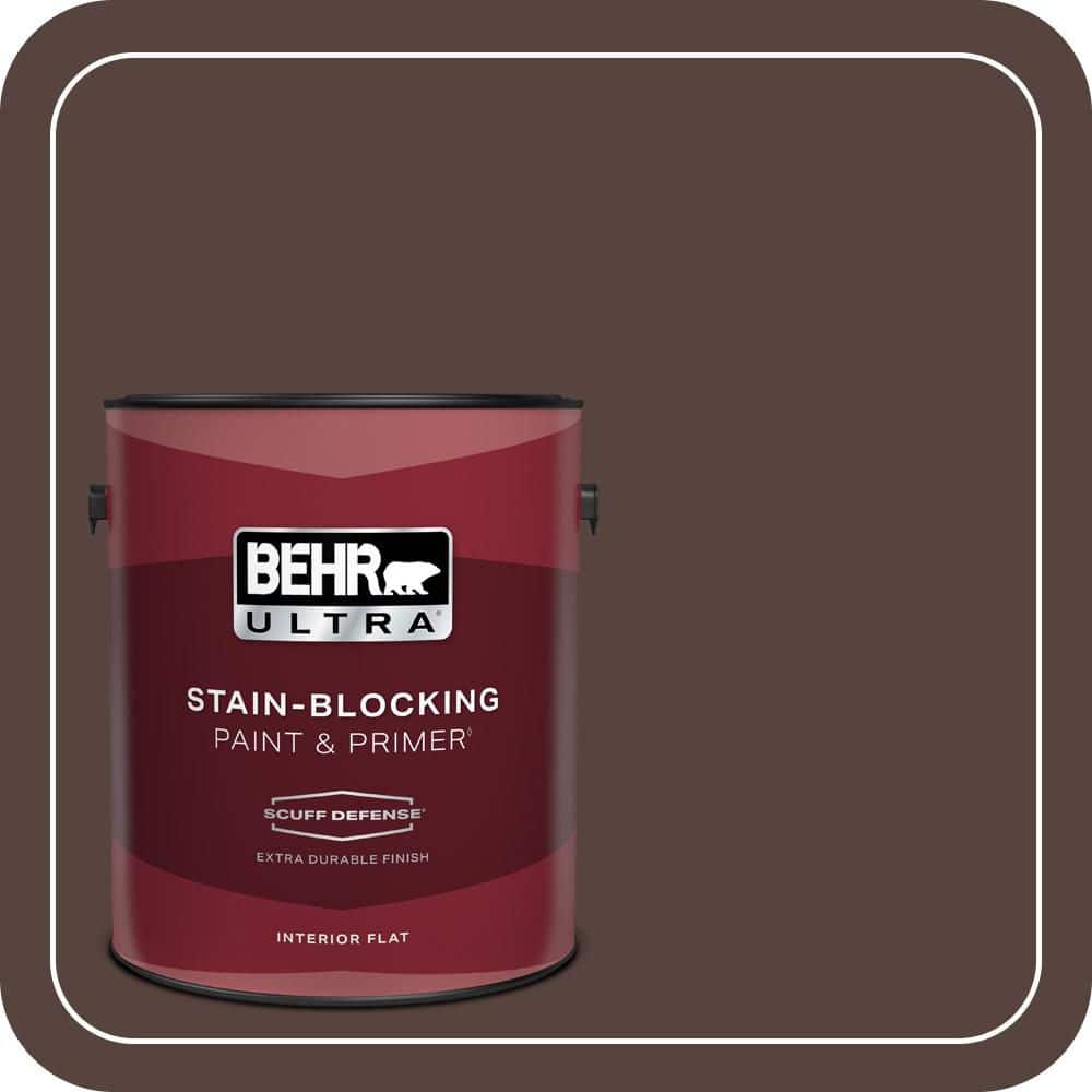 1 gal. #PPF-51 Dark Walnut Extra Durable Flat Interior Paint & Primer price history on PriceWatchPro