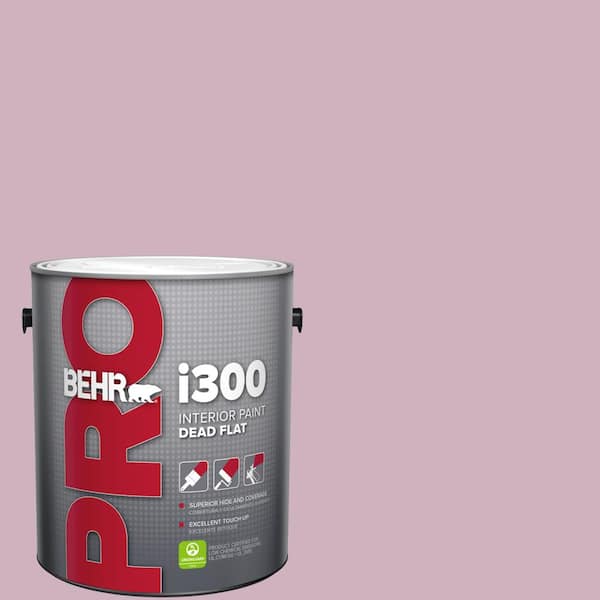 1 gal. #S120-3 Candlelight Dinner Dead Flat Interior Paint