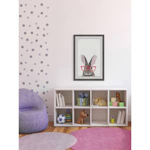 36 in. H x 24 in. W "Hippie Bunny" by Marmont Hill Framed Wall Art
