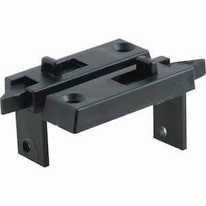 Black Plastic Tilt Latches, Better-Bilt (2-pack)