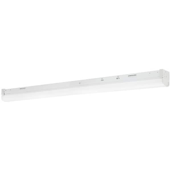 40 in. 64-Watt Equivalent Ultra Thin Magnetic Shelf Light Plug-In Integrated LED White Strip Light Fixture (6-pack)