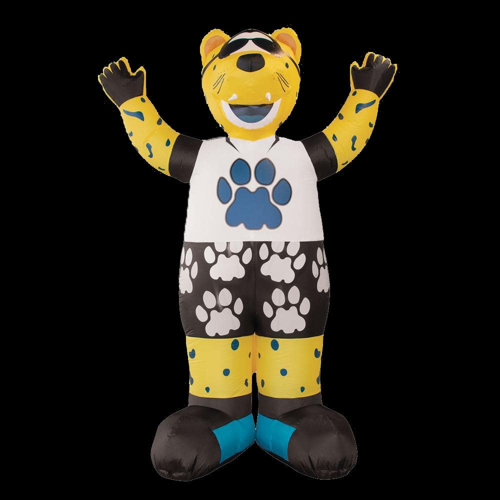 NFL 7 ft. Jacksonville Jaguars Holiday Inflatable Mascot 526363