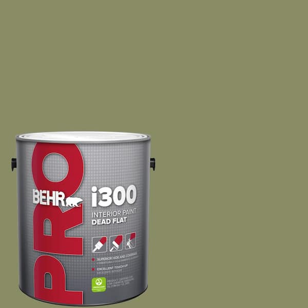 BEHR PRO 1 gal. #S360-5 Yogi Dead Flat Interior Paint