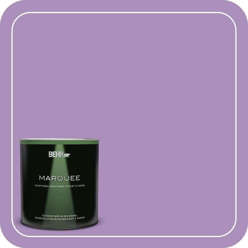 1 qt. #650B-5 Garden Pansy Semi-Gloss Enamel Exterior Paint & Primer price history on PriceWatchPro