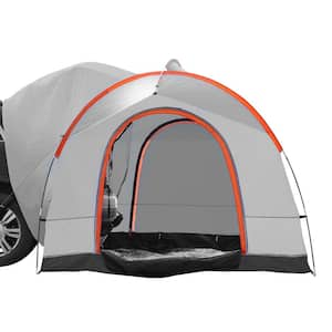 SUV Camping Tent SUV Tent Attachment for Camping with Rain Layer and Carry Bag, PU 2000 mm Layer Truck Tent