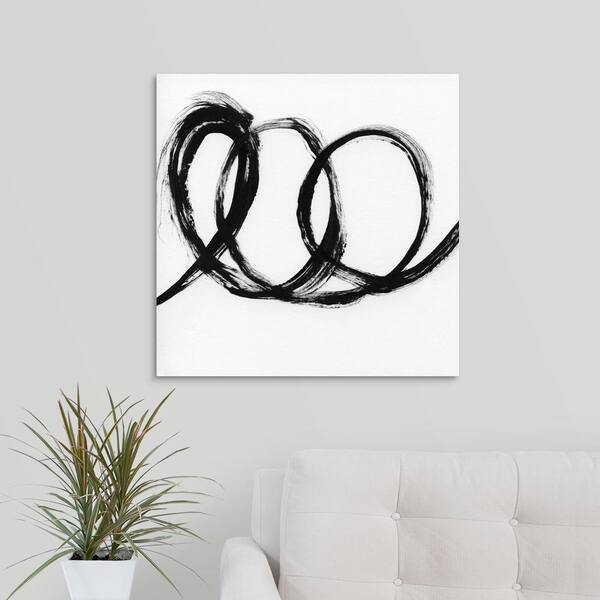 Gestural Marks III by Nan F Canvas Wall Art