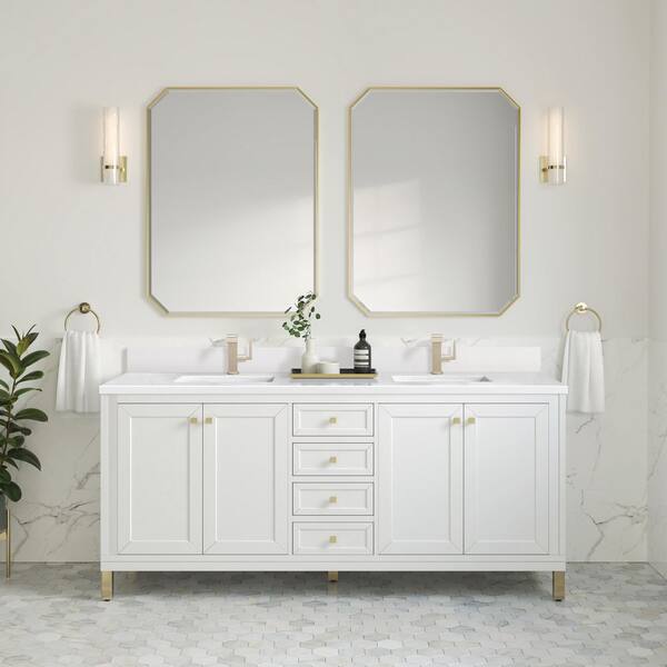 James Martin Vanities Chicago 72.0 in. W x 23.5 in. D x 33.76 in
