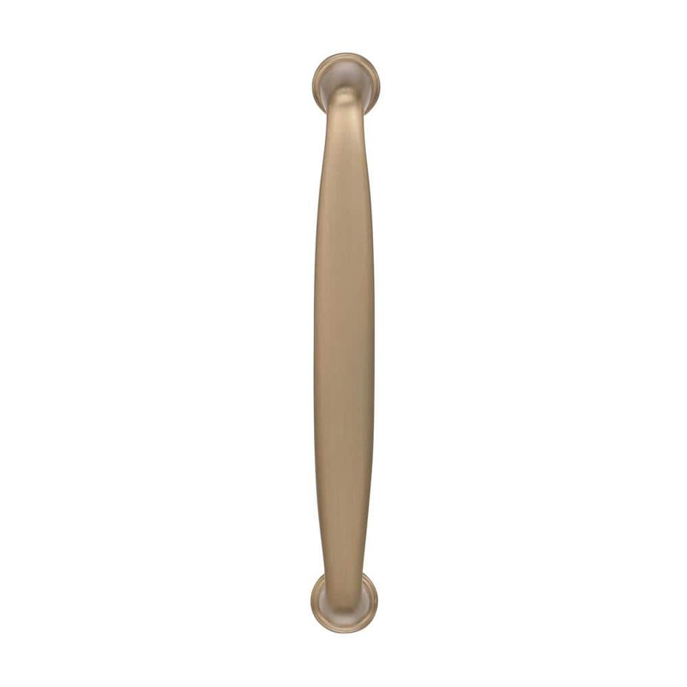 Golden Champagne Steel Cabinet Pull with Mounting Hardware