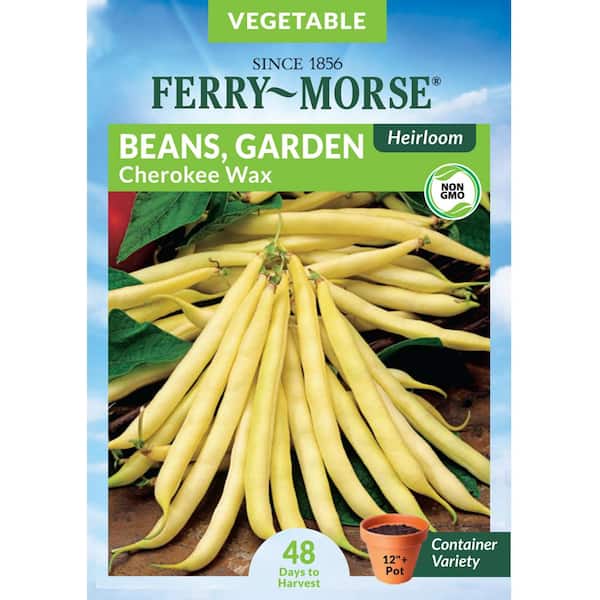 Ferry-Morse Bean Cherokee Wax Heirloom Seed