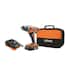 18-Volt Lithium-Ion Cordless 2-Speed 1/2 in. Compact Drill/Driver Kit with 2 Ah Battery, Charger, and Tool Bag