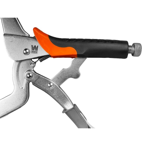 WEN 8 in.Face Clamp for Woodworking and Pocket Hole Joinery CL862F