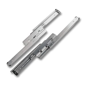18 in. Progressive Side Mount Full Extension Ball Bearing Drawer Slides 1-Pair (2 Pieces)