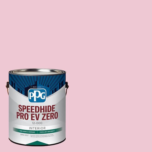 Speedhide Pro EV Zero 1 gal. PPG1182-3 Pale Primrose Eggshell Interior Paint