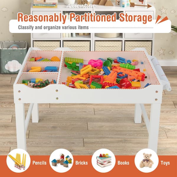 Building Blocks Classified Storage Box for Lego Toy Organizer with