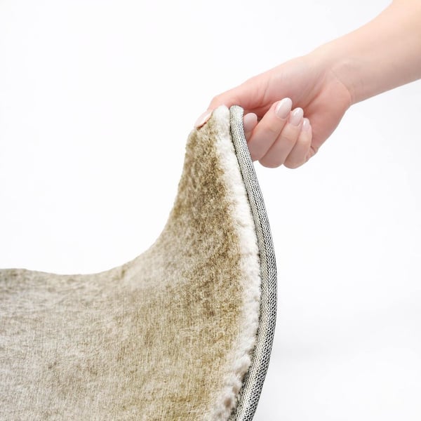 Dream Shag Premium Machine Washable Abstract ADS601 Taupe 10 ft. x 14 ft. Area Rug