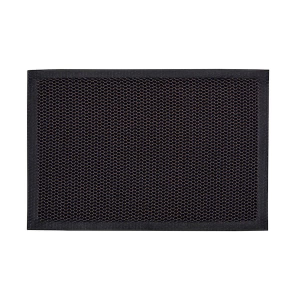 Doortex Meshmat Entrance Mat, Metallic Blue / Orange-31 in. x 47 in.