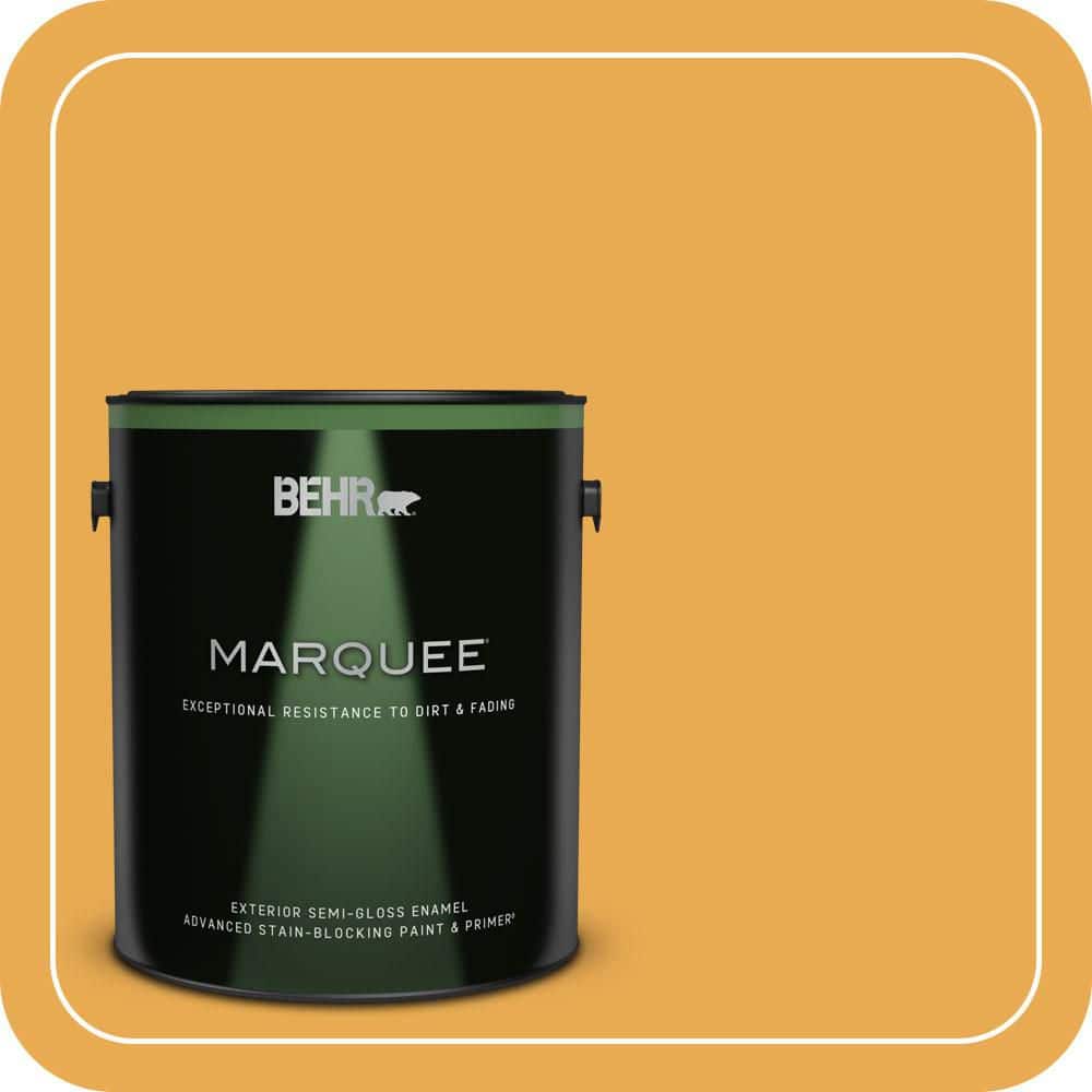 1 gal. #BIC-43 Optimist Gold Semi-Gloss Enamel Exterior Paint & Primer price history on PriceWatchPro