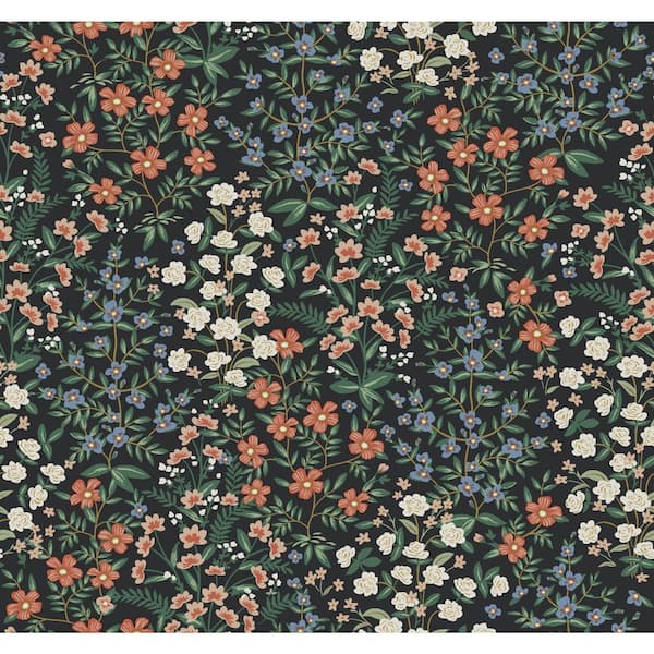 RIFLE PAPER CO. Wildwood Garden Unpasted Wallpaper (Covers 60.75 sq. ft ...