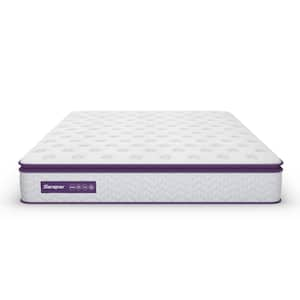 Serleep Queen Medium Firm Memory Foam 10 in. Bed-in-a-Box Mattress