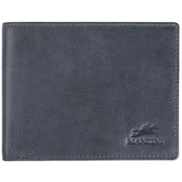 Bellagio Collection Grey Leather RFID Wallet