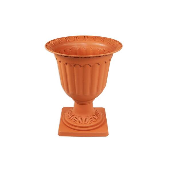 Unbranded 15.75 in. x 19 in. Pedestal Base Resin Flower Pot